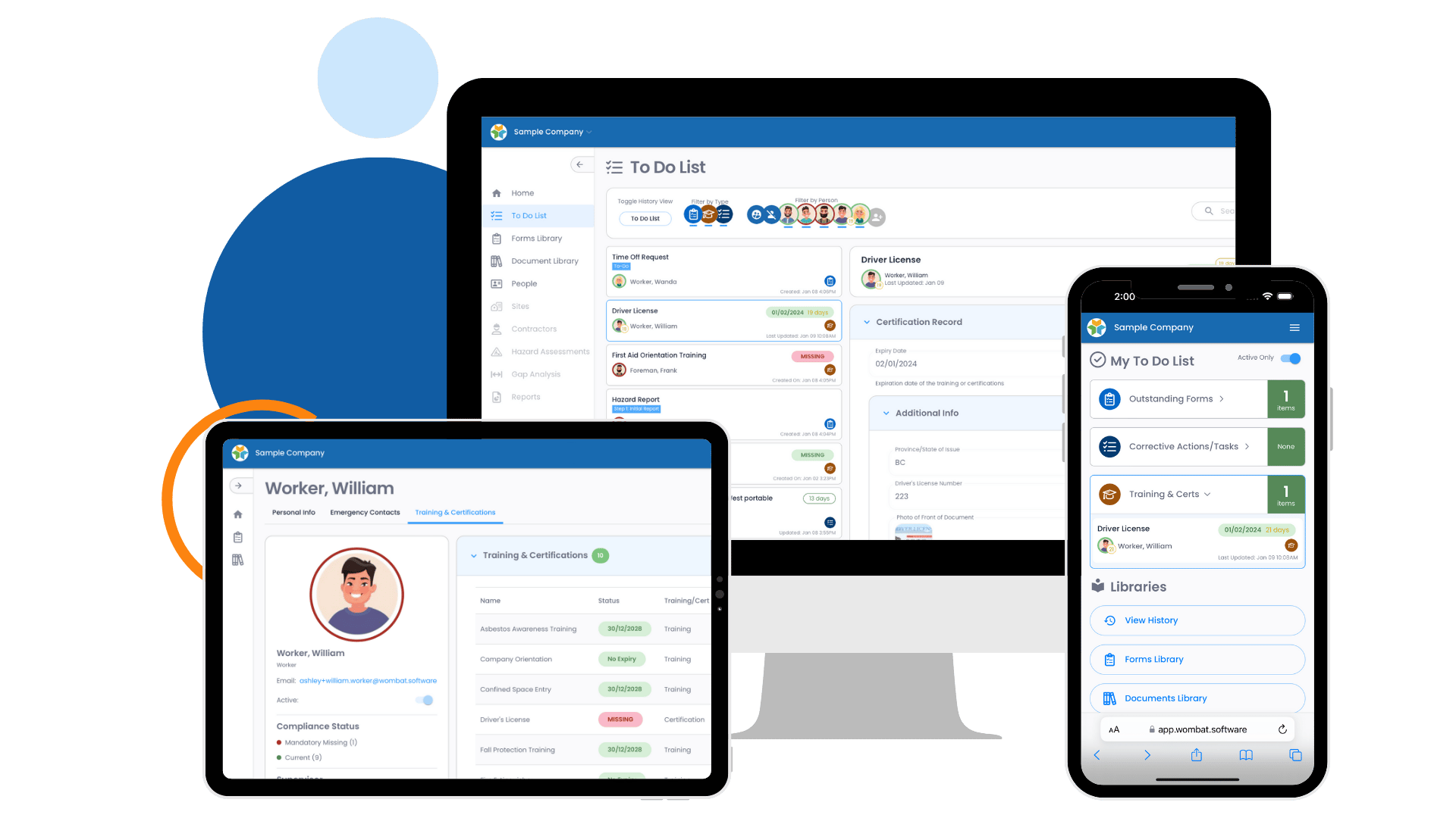 wombat multiple devices