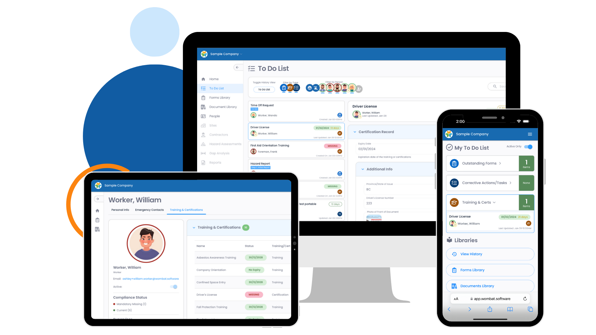 wombat multiple devices